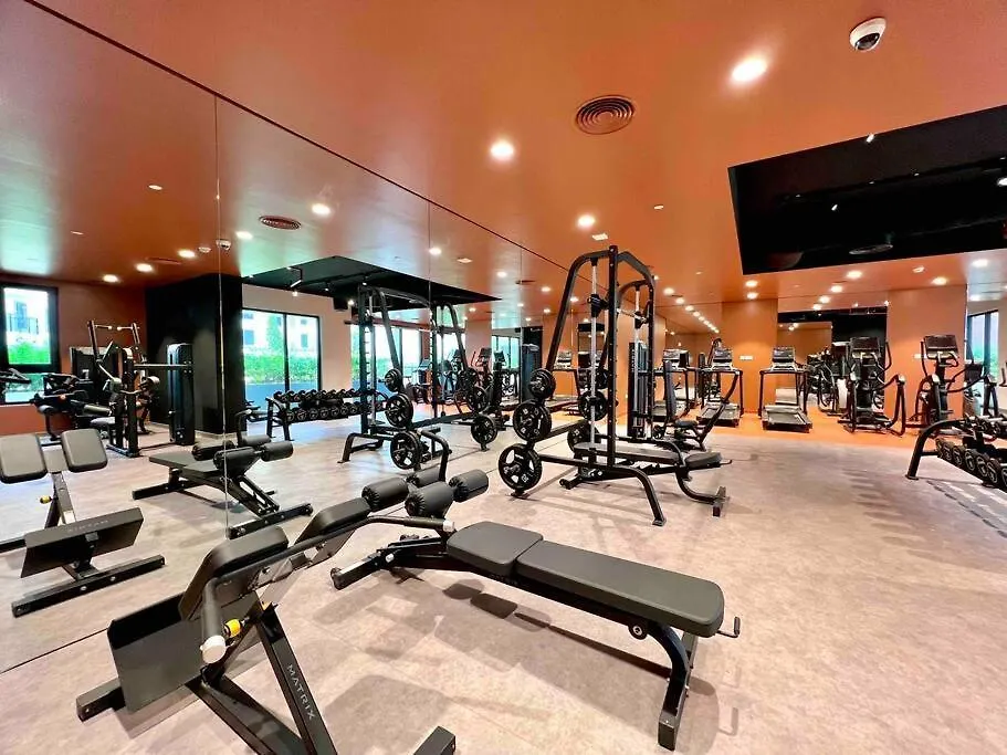דירה Dubai Skyline & Sea View Apt